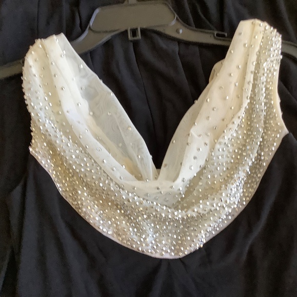 Cache Black / White Gown NWT - Picture 8 of 10